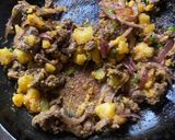 A picture of step 6 of Mete Singhara / Chicken Liver Singhara.