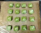 A picture of step 4 of Japanese Style Matcha Cookies.