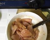 Hình bước làm 1 của món Ức gà xào súp lơ xanh tăng cơ giảm mỡ