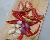 Foto langkah ke 1 dari resep Terong Penyet Sambal Tomat.