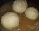 A picture of step 9 of Super soft filled and glazed doughnut.