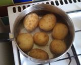 A picture of step 1 of Vickys Sweet Chilli Sauced Potato Wedges, GF DF EF SF NF.