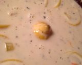 A picture of step 11 of Kandi's Cream of Lemon Chicken Soup (crockpot).