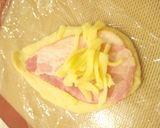 A picture of step 9 of Freshly Baked Savory Stuffed Rolls in the Morning.