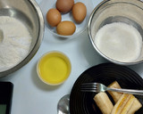 Foto langkah ke 1 dari resep Steamed Banana Cake Super Moist.