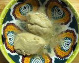 A picture of step 2 of Roasted squash and chickpeas with tahini sauce - vegan.