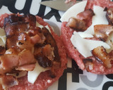 Foto del paso 3 de la receta: "Mini" hamburguesa con todo y que no se desmorone