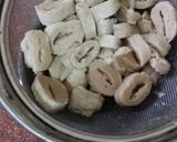 A picture of step 1 of Soya Malai Chaap.
