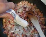 Sajtkrémes-baconos csirkemell rozmaringos édesburgonyával recept fázis 3 fotója