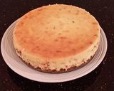 A picture of step 9 of White Chocolate and Coconut Cheesecake.