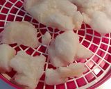 Foto del paso 1 de la receta Espaguetis de calabacín con bacalao