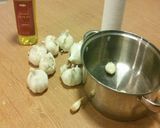 A picture of step 1 of 2 in 1 Roasted Garlic.