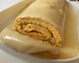 Foto do passo 6 de Pão de ló com recheio de creme Rocambole🥯