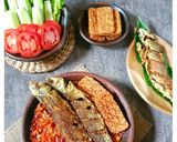 Foto langkah ke 7 dari resep Gammi (Sambal) Ikan Belanak Dan Tempe Goreng.