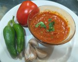 A picture of step 6 of Winter tomato garlic chutney.
