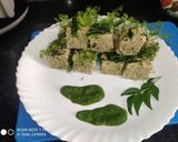 साबुत मूंग ढोकला (Sabut Moong Dhokla recipe in Hindi) रेसिपी चरण 9 फोटो