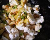 A picture of step 2 of Cauliflower Peas Potato Sabzi.