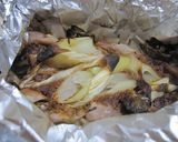 A picture of step 6 of Foil Cooked Miso Flavored Pork.