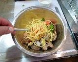 A picture of step 12 of Chilled Pasta alle Vongole with Tarako.