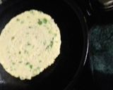 A picture of step 2 of Cheela tikki.