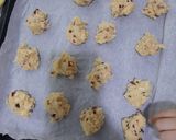 A picture of step 4 of White chocolate cranberry cookies.