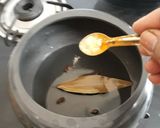 A picture of step 2 of Mix veg corn rice.