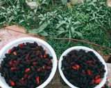 Hình bước làm 2 của món Dâu tằm ngâm