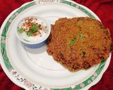 A picture of step 6 of Carrot Pearl Millet Pancake.