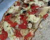 Foto del paso 9 de la receta: Pizza saludable (veggie)