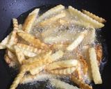 A picture of step 1 of Honey chilli fries.
