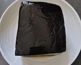 A picture of step 1 of Grass Jelly Dessert.
