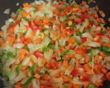 Foto del paso 1 de la receta: Arroz con verduras y champiñones