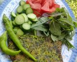 عکس مرحله 1 از دستور کوکو ریحان و جعفری🍀☘👌😋