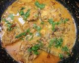 A picture of step 9 of Fish Korma.