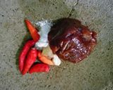 Foto langkah ke 2 dari resep Rujak serut endol.
