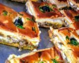 صورة لخطوة 1 من وصفة كوكا بالعجينة المورقة بحشو لذيذة😋