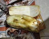 صورة لخطوة 3 من وصفة كرات الباذنجان والبطاطا مع الدجاج
