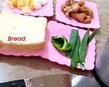 A picture of step 1 of Kite sandwich 🥰.