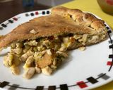 Foto del paso 5 de la receta: Tarta de pollo y puerro 🥬🥧🍗