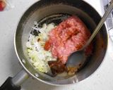 A picture of step 4 of My Mum's Meat Miso Onigiri.