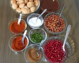 A picture of step 3 of Dahi Vada.