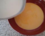 A picture of step 3 of My Peachy Crispy Custard Slice 😉.