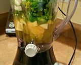 A picture of step 3 of Mike's Very Verde Salsa.