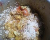 A picture of step 3 of Mushroom Biryani.