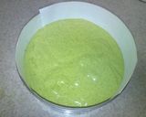 A picture of step 11 of Moist and Fluffy Matcha Sponge Cake.