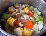 沙參玉竹佛手瓜腰果素湯的食譜步驟5照片
