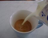 A picture of step 3 of Warm Honey and Cinnamon Cafe au Lait.