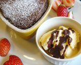 A picture of step 11 of Easy Fluffy Chocolate Soufflé.
