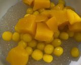 A picture of step 5 of Mango Boba Sago (芒果啵啵西米露).