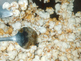 5 minute caramel popcorn
